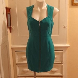 XXI green sleeveless dress Sz M